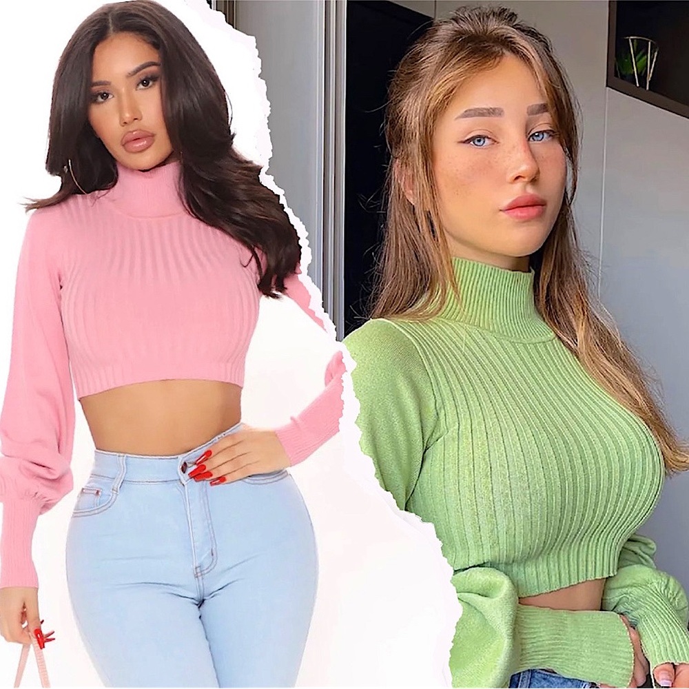 Pink & Sage Crop Top Bundle